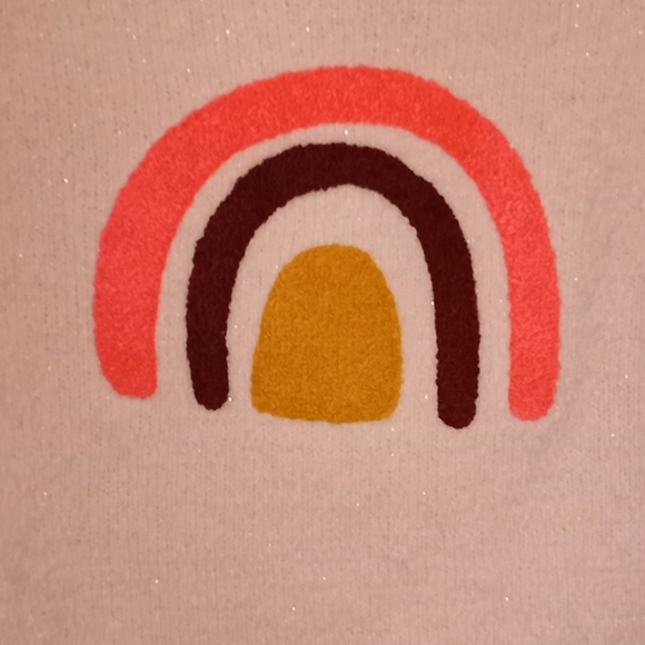 Cat & Jack Rainbow Sweater Sz. 10/12 - Picture 2 of 5